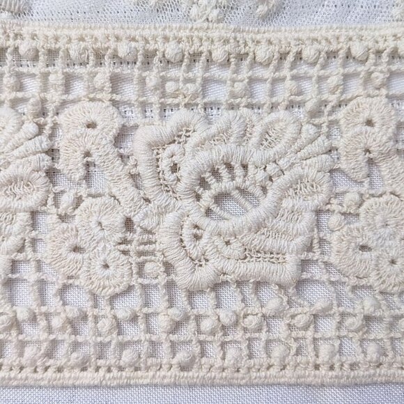 Revolve NIGHTCAP by Carissa Rene Ivory Lace Kimono Cardigan Size 1/XS - Picture 5 of 8